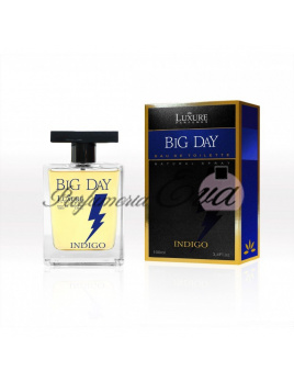 Luxure Big Day Indigo, Toaletná voda 55ml - Tester (Alternatíva vône Carolina Herrera Bad Boy Cobalt)