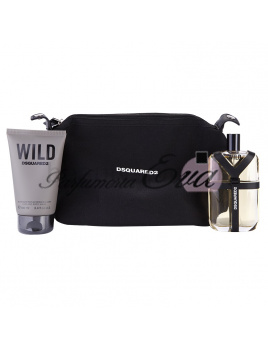 Dsquared2 Wild, Edt 100ml + 100ml sprchový gel + taška