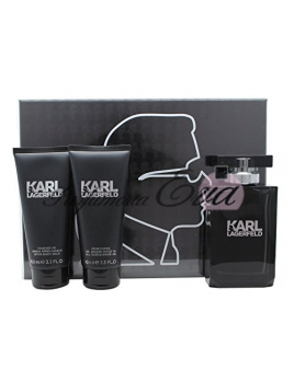 Lagerfeld Karl Lagerfeld for Him SET: Toaletná voda 100ml + Balzám po holení 100ml + Sprchovací gél 100ml