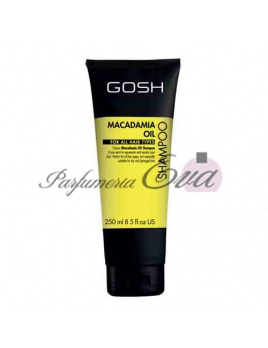 Gosh Macadamia Hair Care, Šampón pre všetky typy vlasov 250 ml, Oil Shampoo