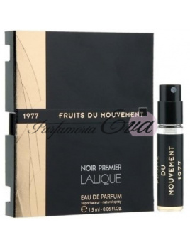 Lalique Noir Premier Fruit Du Mouvement, EDP - Vzorka vône