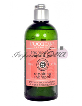 L´Occitane Repairing Shampoo, Šampón na suché vlasy - 300ml, Pro suché a poškozené vlasy