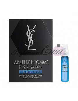 Yves Saint Laurent La Nuit de L'Homme Bleu Electrique, EDT Intense - Vzorka vône