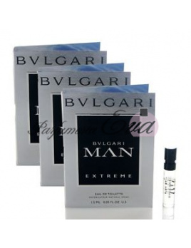 Bvlgari MAN Extreme, vzorka vône
