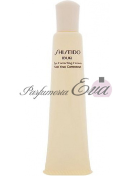 Shiseido Ibuki Eye Correcting Cream, Starostlivosť o očné okolie - 15ml