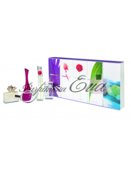 Kenzo Mini Set, 5ml Edp Kenzo Jungle + 5ml Edp Amour + 4ml Edp Flower + 3,5ml Edp Parfum d´ete + 5ml Edt L´Eau par Kenzo