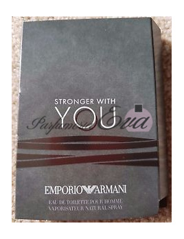 Giorgio Armani Stronger With You, Vzorka vône