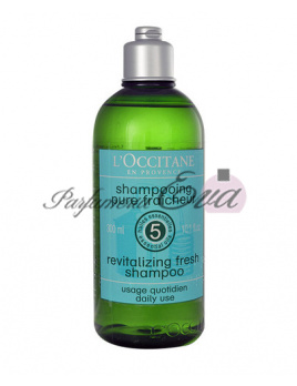 L´Occitane Revitalizing Fresh Shampoo, Šampón na normálne vlasy - 300ml, Pro všechny typy vlasů