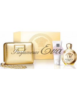 Versace Eros Pour Femme EDP 100 ml + tělové mléko 100 ml + zlatá kabelka