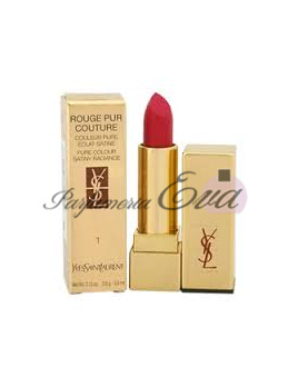 Yves Saint Laurent ROUGE PUR COUTURE Nr. 01 Le Rouge, Ruz na pery - 3,8ml