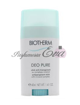 Biotherm Deo Pure Antiperspirant, Antiperspirant - 40ml