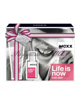 Mexx Life is Now for Her, edt 15 + 50ml telove mlieko
