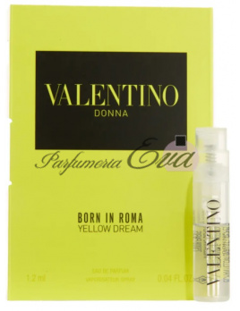 Valentino Donna Born In Roma Yellow Dream, Vzorka vône - EDP