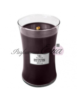 WoodWick Black Plum Cognac Eau De Vie De Prune, Vonná Sviečka 609.5g