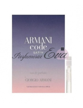 Giorgio Armani Code Satin, Vzorka vône