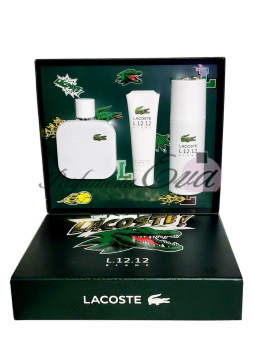 Lacoste Eau De Lacoste L.12.12 Blanc, toaletná voda 100 ml + sprchovací gél 50 ml + deodorant 150 ml