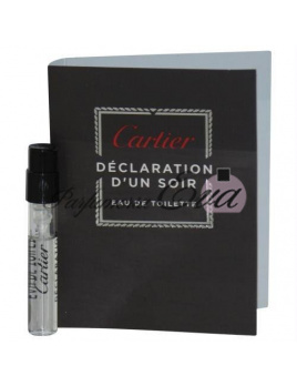 Cartier Declaration d´Un Soir, EDT - Vzorka vône