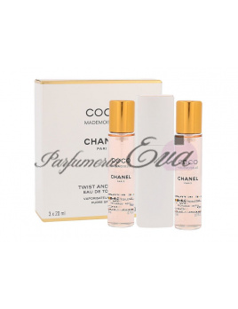 Chanel Coco Mademoiselle, Toaletná voda 3x20ml - Twist and spray