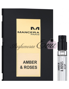 Mancera Amber & Roses, Vzorka vône