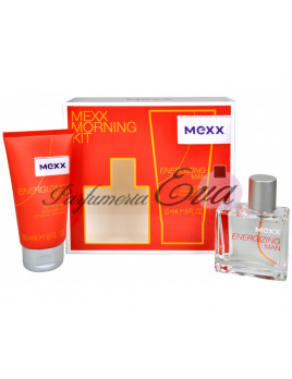 Mexx Energizing Man, Edt 30ml + 50ml sprchový gel