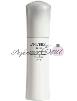 Shiseido Ibuki Protective Moisturizer SPF15, Denný krém na všetky typy pleti - 75ml