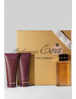 Dolce & Gabbana Pour Femme 2012 SET: Parfémovaná voda 100ml + Sprchovací gél 100ml + Telové mlieko 100ml