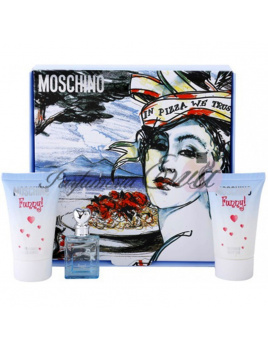 Moschino Funny, Edt 4ml + 25ml tělový gel + 25ml sprchový gel