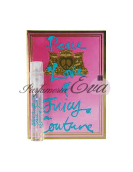 Juicy Couture Peace Love and Juicy Couture, Vzorka vône