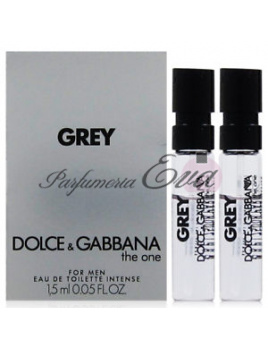 Dolce Gabbana The One Grey, Vzorka vône