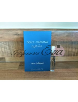 Dolce & Gabbana Light Blue Eau Intense for Woman, Vzorka vône