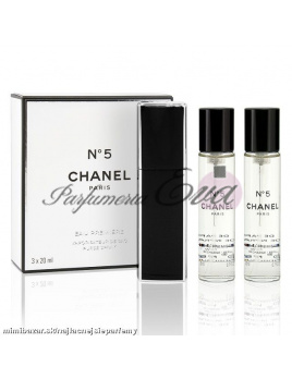 Chanel No.5 Eau Premiere, Parfémovaná voda 3x20ml Twist and spray