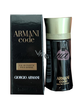 Giorgio Armani Black Code, Parfumovaná voda 4ml