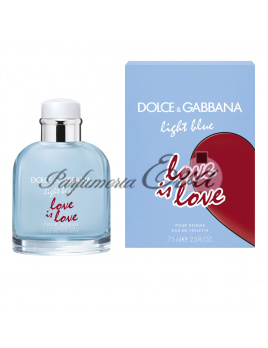 Dolce Gabbana Light Blue Love is Love, Toaletná voda 75ml