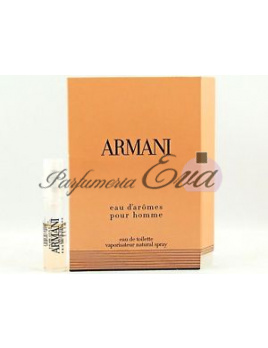 Giorgio Armani Eau d´Aromes, Vzorka vône EDT