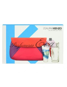 Kenzo L´eau par Kenzo, Edt 50ml + 50ml tělový gel + kosmetická taška