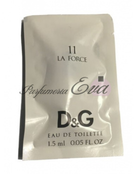 Dolce & Gabbana La Force 11, Vzorka vône