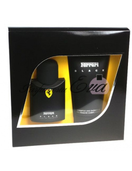 Ferrari Black Line, Edt 75ml + 150ml sprchový gel