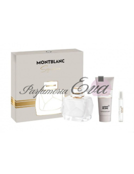 Montblanc Signature, SET: Parfumovaná voda 90ml + Parfumovaná voda 7,5ml + Telové mlieko 100ml