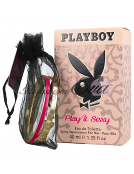 Playboy Play It Sexy For Her, toaletná voda 40 ml + náramok