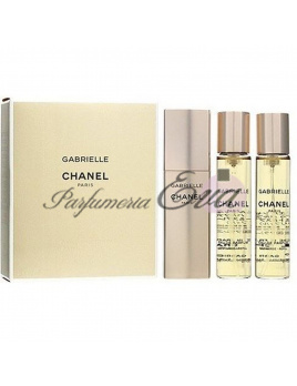 Chanel Gabrielle, Parfumovaná voda 3x20ml, Twist and spray