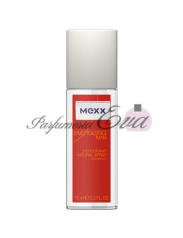 Mexx Energizing For Man, deodorant s rozprašovačom 75ml