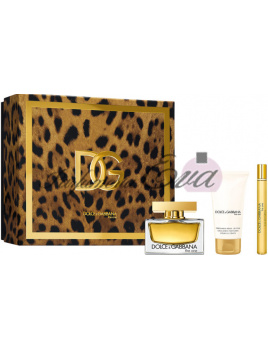 Dolce & Gabbana The One SET: Parfumovaná voda 75ml + Parfumovaná voda 10ml + Telové mlieko 50ml