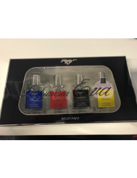 Ford Mustand Mini SET: Blue Cologne 7ml + Ford Mustang 13ml + Perfomance 7ml