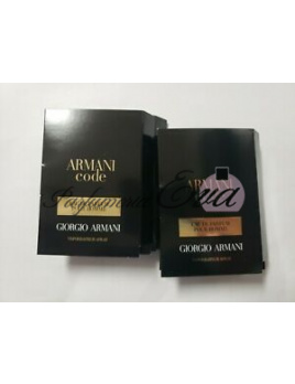 Giorgio Armani Code eau de Parfum, vzorka vône