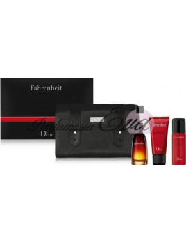 Christian Dior Fahrenheit, Edt 100ml + 50ml deodorant + 75ml sprchový gel