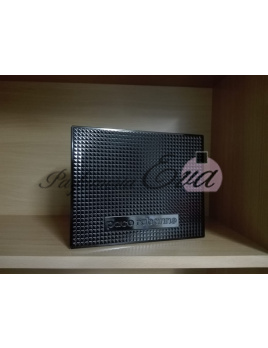 Prázdna Plechová Krabica Paco Rabanne Black XS, Rozmery: 25cm x 20cm x 6cm
