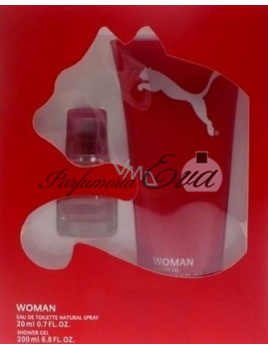 Puma Red Woman SET: Toaletná voda 20ml + sprchový gél 200ml