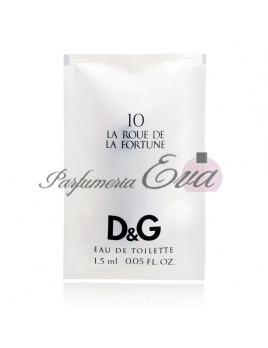 Dolce & Gabbana La Roue de la Fortune 10, Vzorka vône