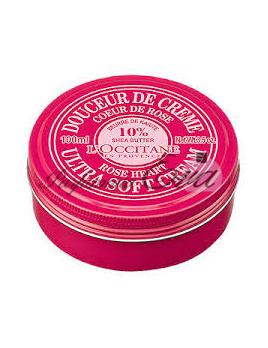 L'Occitane Ultra Soft Cream jemný telový krém s ružou 100ml