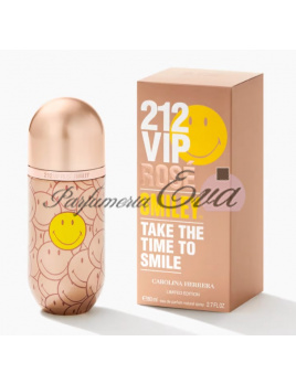 Carolina Herrera 212 VIP Rose Smiley, Parfumovaná voda 80ml